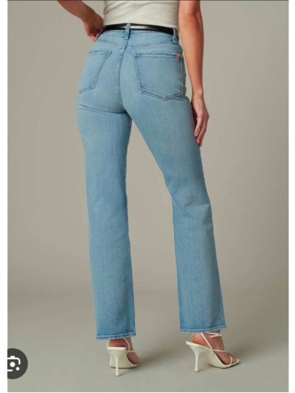 Joe's Jeans High Rise Straight Leg Light Wash Denim Jeans Size 32